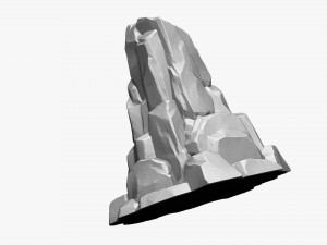 3D Mountain rock Zbrush sculpt 3D Модель