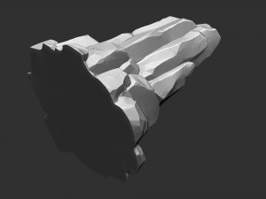 3D Mountain rock Zbrush sculpt 3D Модель
