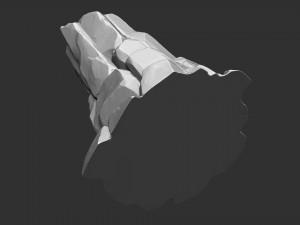 3D Mountain rock Zbrush sculpt 3D Модель