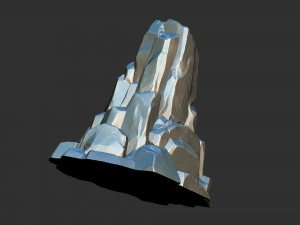 3D Mountain rock Zbrush sculpt 3D Модель