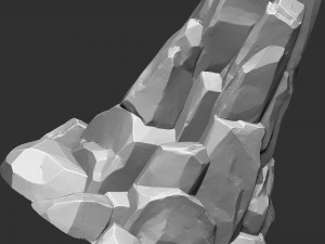 3D Mountain rock Zbrush sculpt 3D Модель