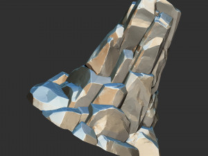 3D Mountain rock Zbrush sculpt 3D Модель
