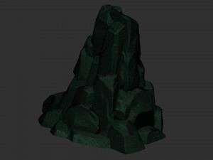 3D Mountain rock Zbrush sculpt 3D Модель