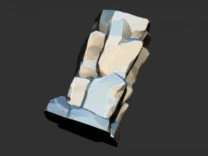 3D Mountain rock Zbrush sculpt 3D Model