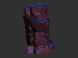 3D Mountain rock Zbrush sculpt 3D Model