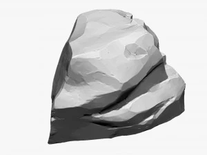 Escultura Zbrush de rocha de montanha Modelo 3D Modelo 3D
