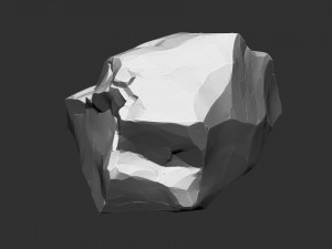3D Mountain rock Zbrush sculpt 3D Model