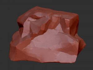 3D Mountain rock Zbrush sculpt 3D Model