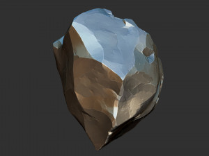 3D Mountain rock Zbrush sculpt 3D Model