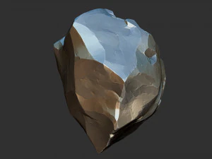 3D Mountain rock Zbrush sculpt 3D Model
