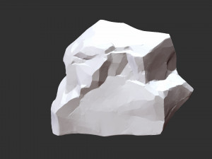 3D Mountain rock Zbrush sculpt 3D Model