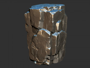 3D Mountain rock Zbrush sculpt 3D Модель