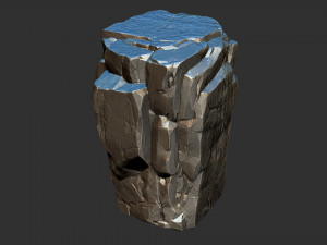 3D Mountain rock Zbrush sculpt 3D Модель