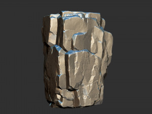 3D Mountain rock Zbrush sculpt 3D Модель