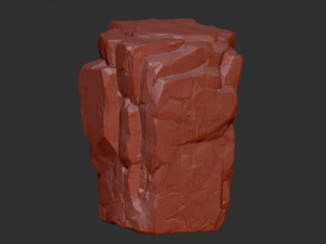 3D Mountain rock Zbrush sculpt 3D Модель