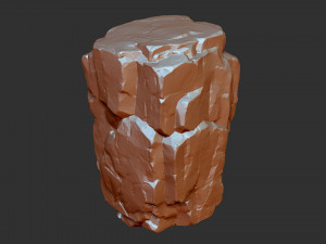 3D Mountain rock Zbrush sculpt 3D Модель