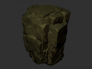 3D Mountain rock Zbrush sculpt 3D Модель