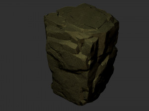 3D Mountain rock Zbrush sculpt 3D Модель