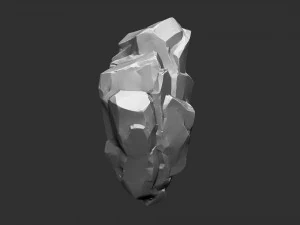 Scultura 3D Mountain Rock Zbrush Modello 3D