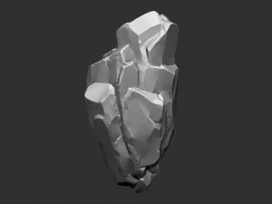 3D Mountain rock Zbrush sculpt 3D Model