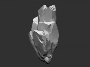 3D Mountain rock Zbrush sculpt Model 3D