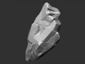 3D Mountain rock Zbrush sculpt Model 3D