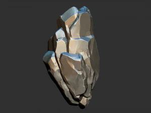 3D Mountain rock Zbrush sculpt 3D Model