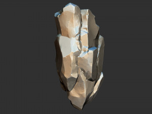 3D Mountain rock Zbrush sculpt Model 3D
