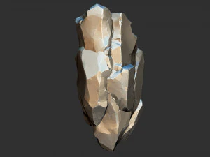 3D Mountain rock Zbrush sculpt 3D Model