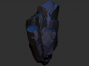 3D Mountain rock Zbrush sculpt Model 3D