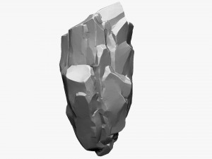 3D Suspended Mountain Zbrush sculpt Modelo 3D