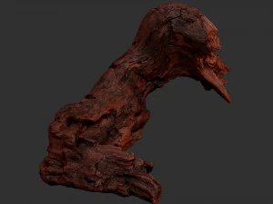 3d scan of Tree trunk 3D Model
