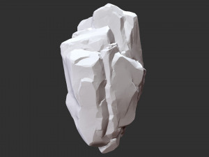 3D Suspended Mountain Zbrush sculpt 3Dモデル