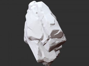 3D Suspended Mountain Zbrush sculpt 3Dモデル