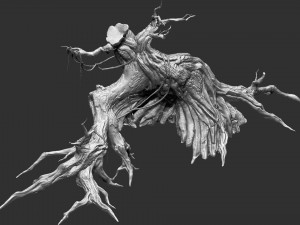 Fantasy tree 3D Model