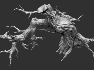 Fantasy tree 3D 模型