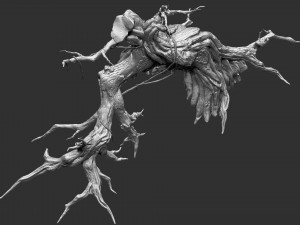 Fantasy tree 3D 模型