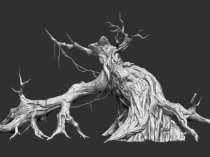Fantasy tree 3D 模型