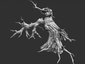 Fantasy tree 3D 模型