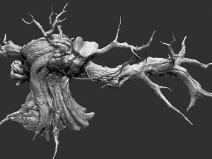 Fantasy tree 3D 模型