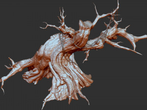 Fantasy tree 3D 模型