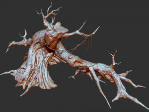 Fantasy tree 3D 模型