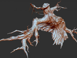Fantasy tree 3D 模型