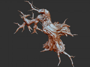 Fantasy tree 3D 模型