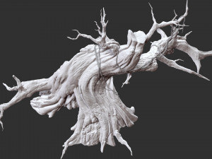 Fantasy tree 3D 模型