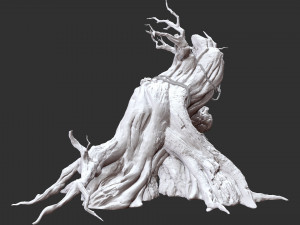 Fantasy tree 3D 模型