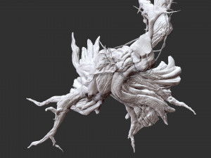 Fantasy tree 3D 模型