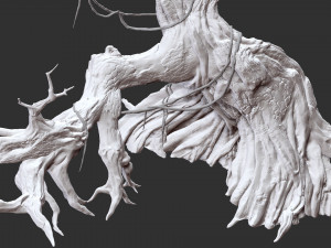 Fantasy tree 3D 模型