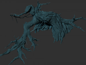 Fantasy tree 3D 模型