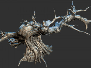 Fantasy tree 3D 模型